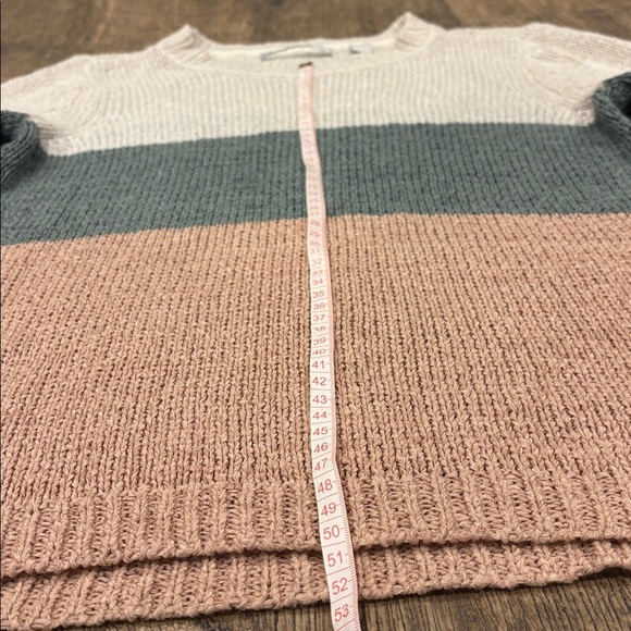 Only Women's Multicolor Crew Neck Sweater - Picture 5 of 7